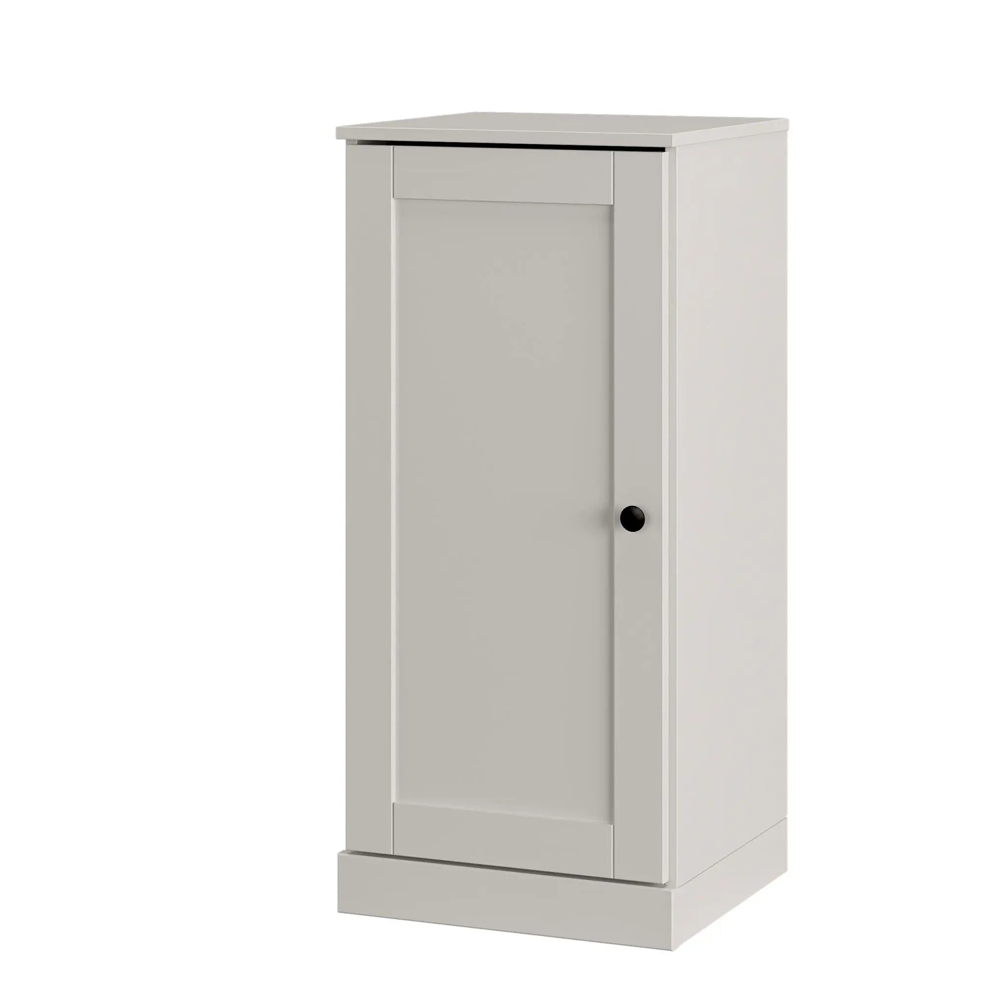 Off White Ten Pair Solid WoodShoe Storage Cabinet Homeroots Organization