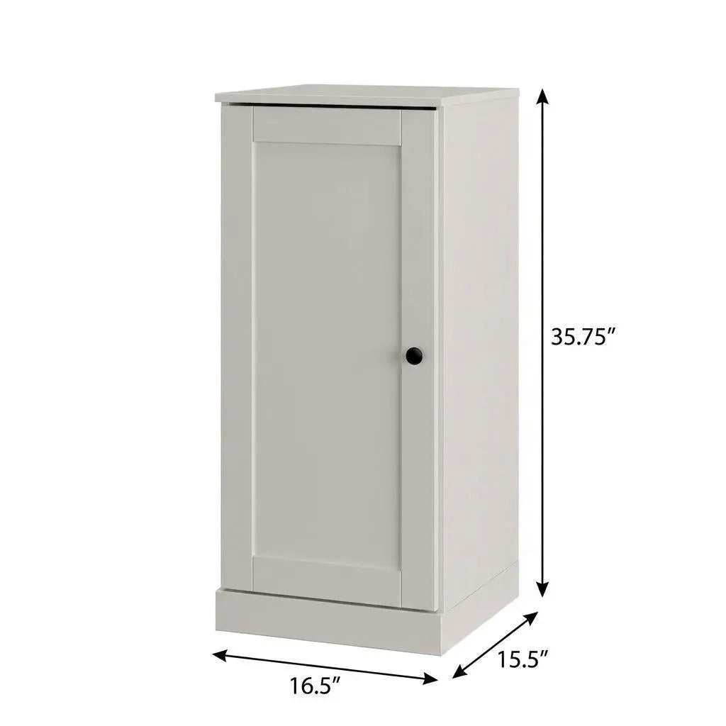 Off White Ten Pair Solid WoodShoe Storage Cabinet Homeroots Organization
