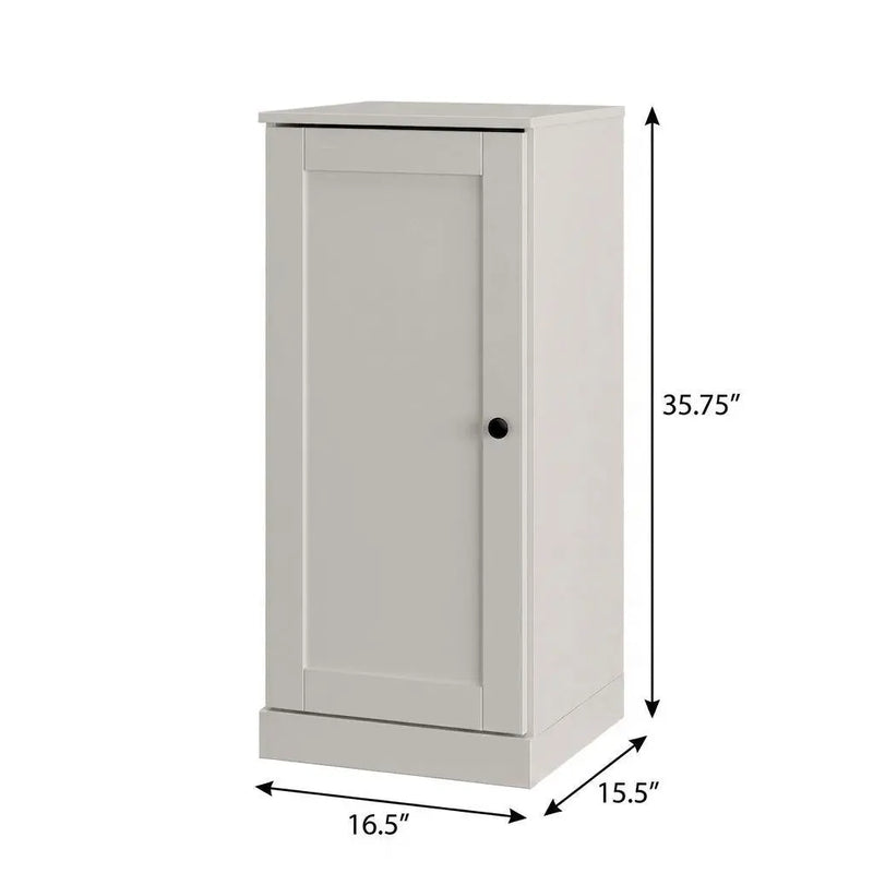 Off White Ten Pair Solid WoodShoe Storage Cabinet Homeroots Organization