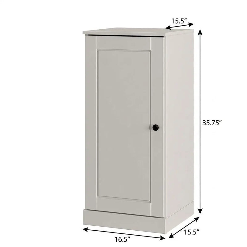 Off White Ten Pair Solid WoodShoe Storage Cabinet Homeroots Organization
