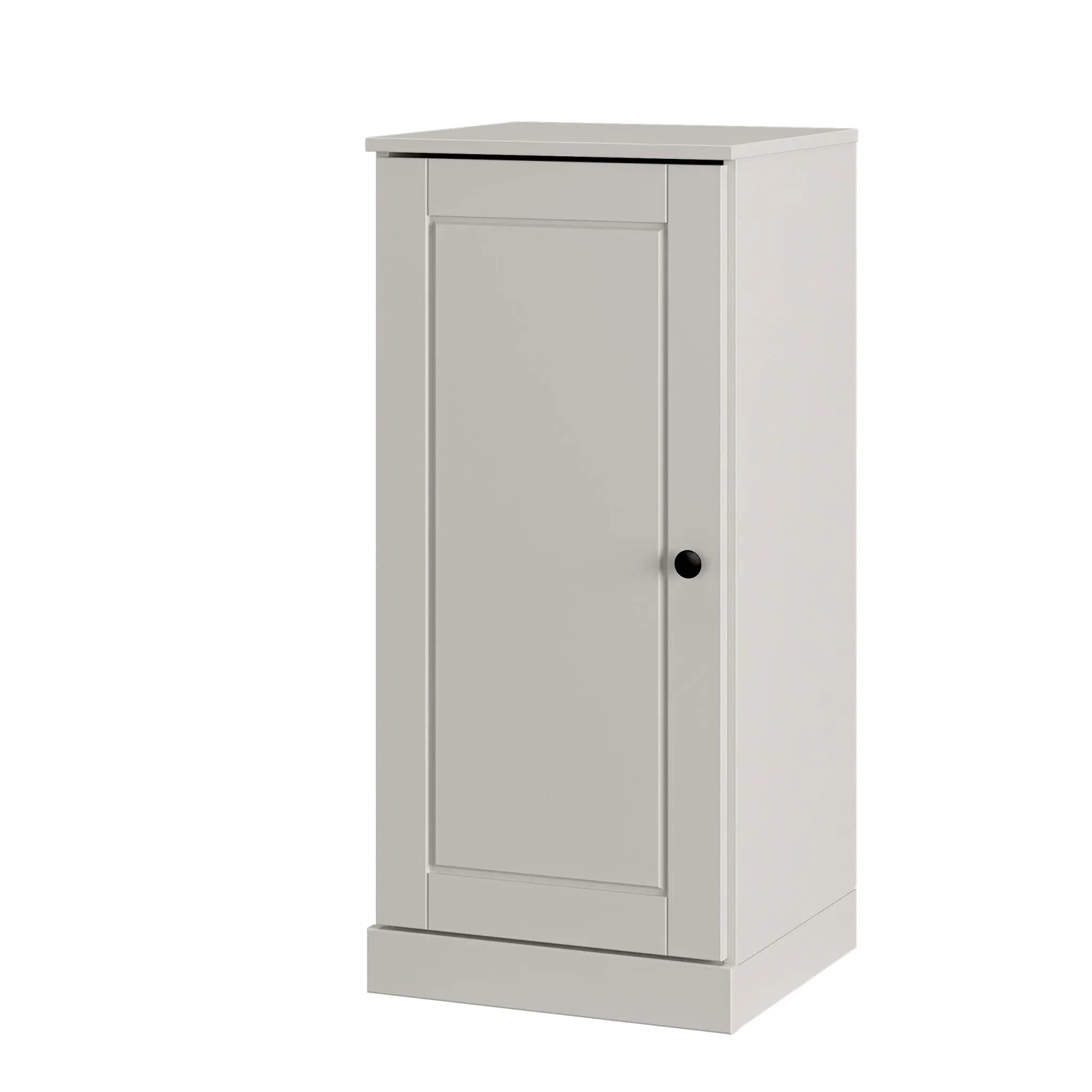 Off White Ten Pair Solid WoodShoe Storage Cabinet Homeroots Organization
