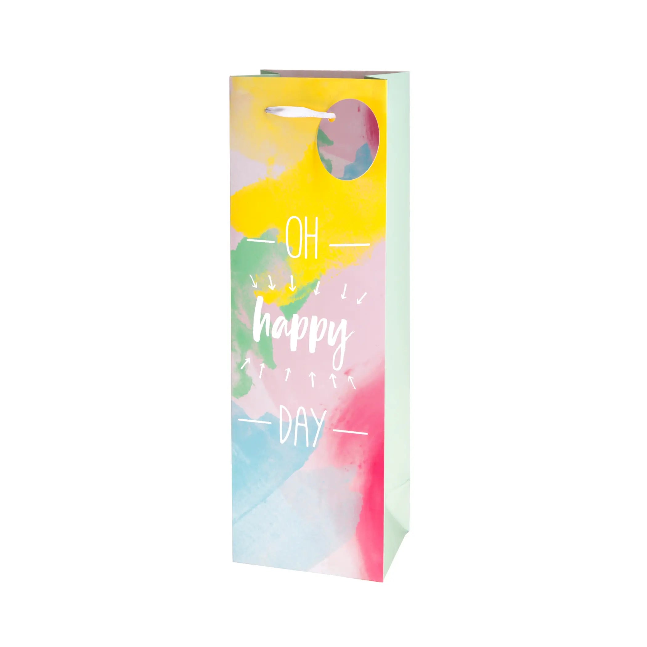 Oh Happy Day Single-Bottle Wine Bag by Cakewalk Cakewalk (Bags)
