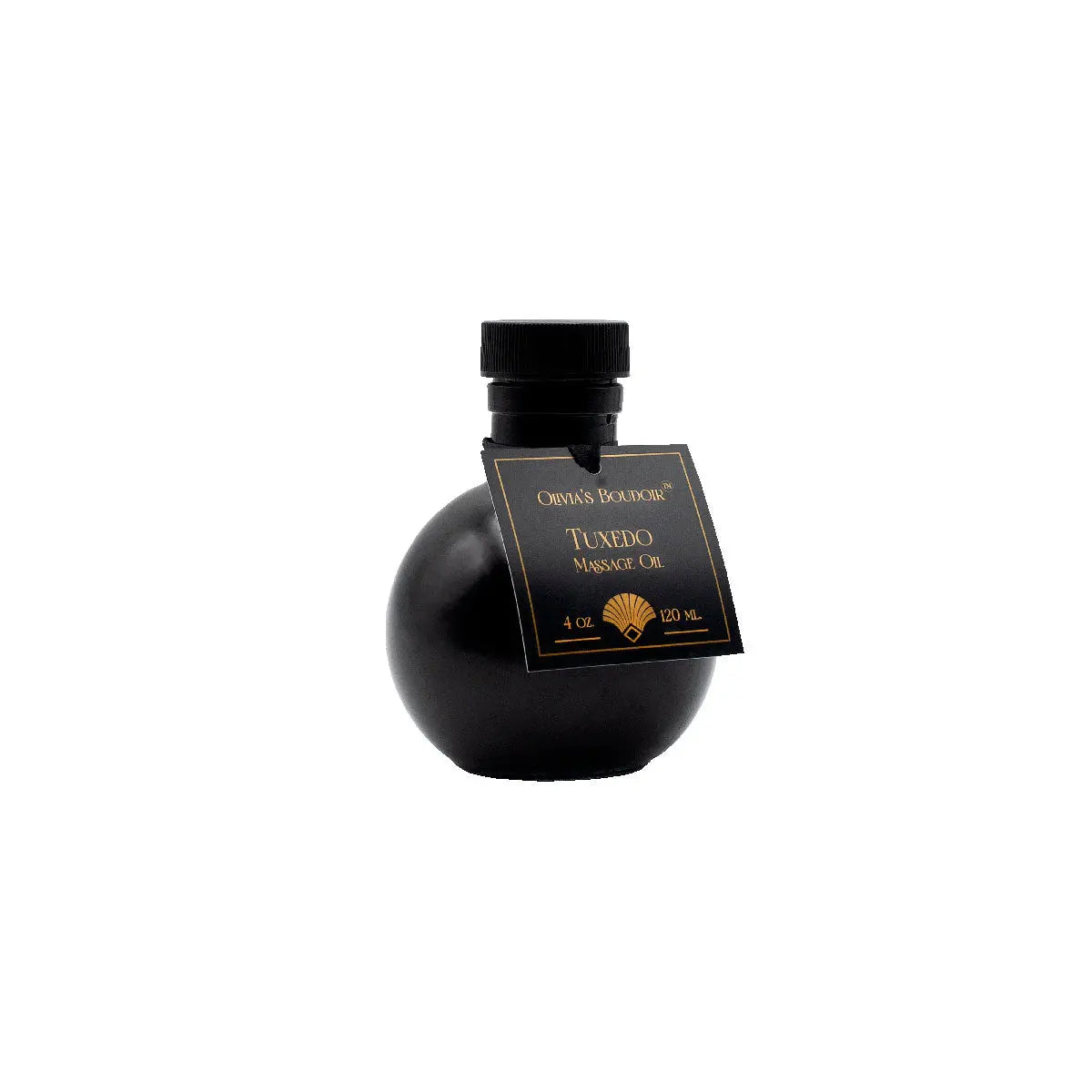 Olivia's Boudoir Massage Oil 4oz. - Tuxedo Olivia's Boudoir