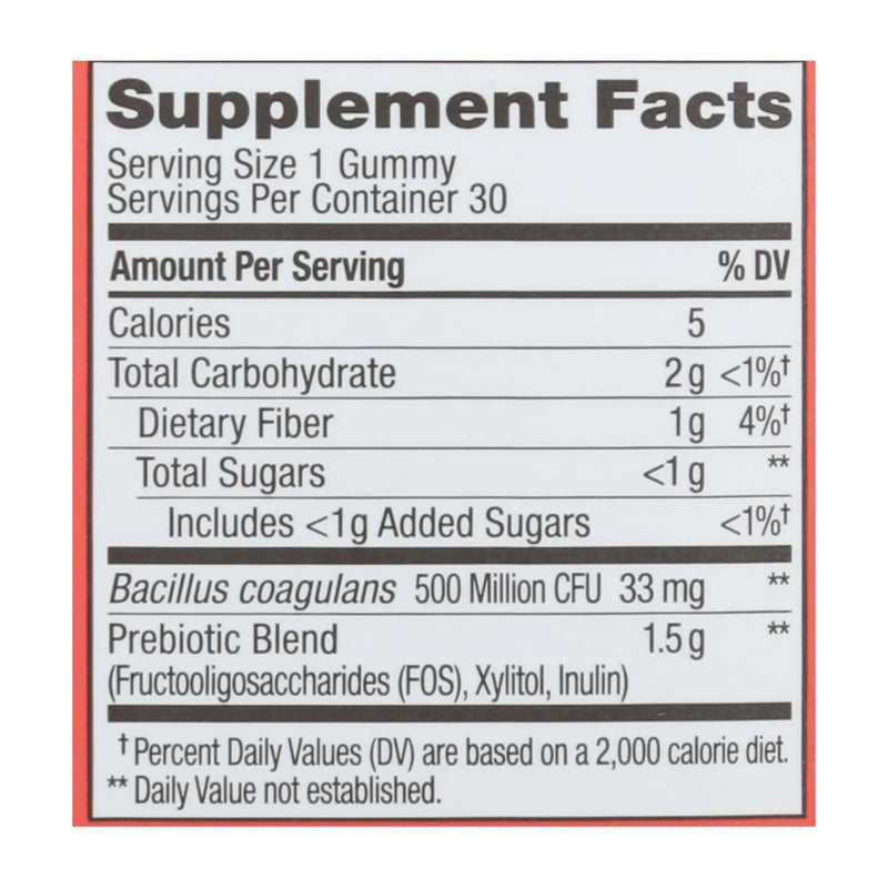 Olly - Pro/prebiotics Peach - 1 Each - 30 Ct Olly