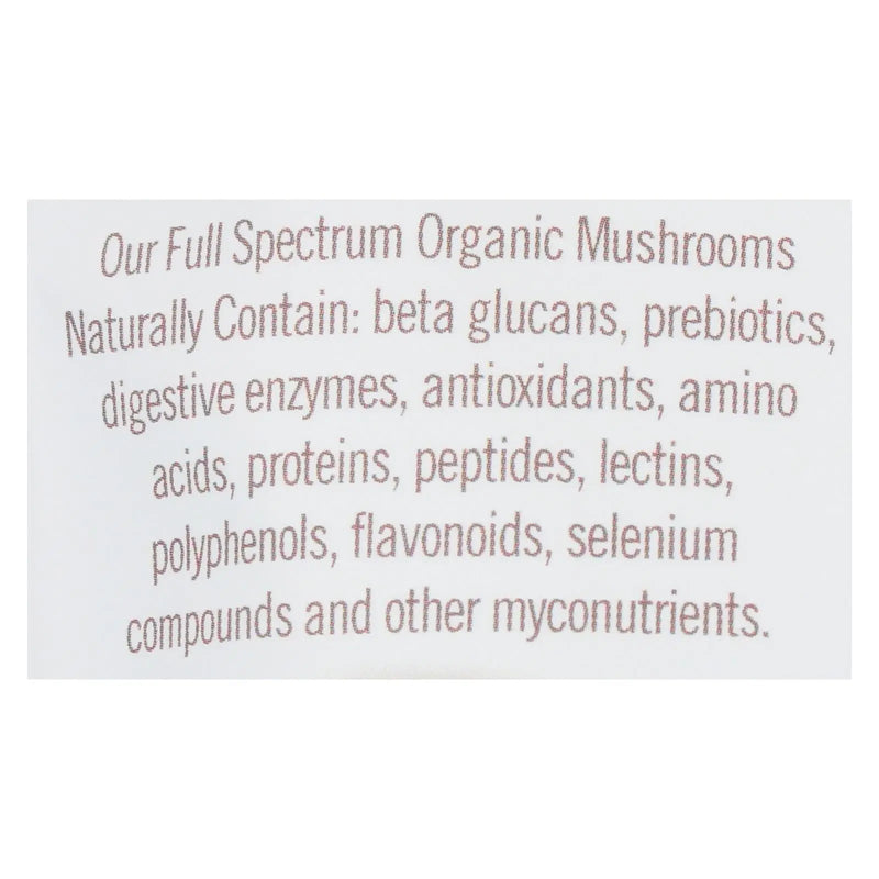 Om - Chaga Organic Powder 100grm - 1 Each - 3.5 Oz Om