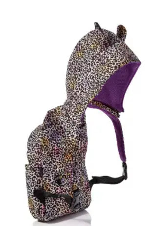 Ombre Cheetah - Hooded Backpack - Waterproof Morikukko
