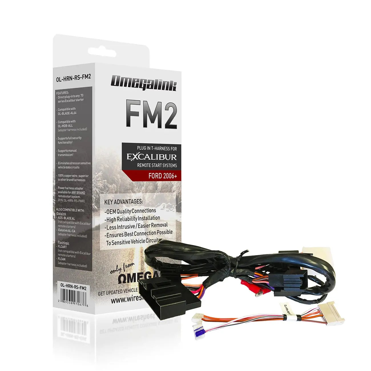 Omegalink T-harness For Ford Lincoln Mazda Mercury Vehicles (2006-2014) Excalibur Alarms