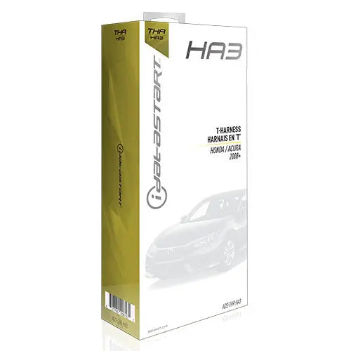 Omegalink T-harness For Olrsbaha3 - Factory Fit Install; Select Honda/acura '08-'22 Standard Key Excalibur Alarms