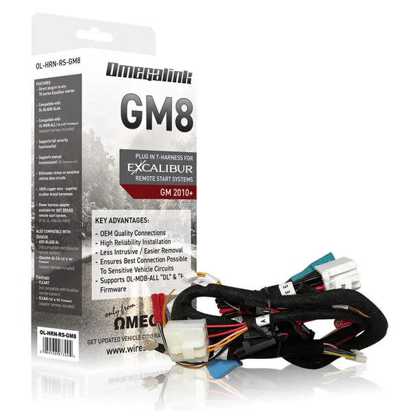 Omegalink T-harness For Remote Start - For Select Gm Press To Start Models (2010 - 2024) Excalibur Alarms
