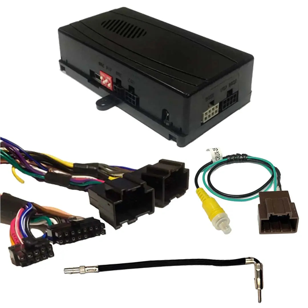 Onstar Radio Replacement Interface With Swc Retention & Video Switcher For Select '12-'14 Gm Lan-29 CRUX