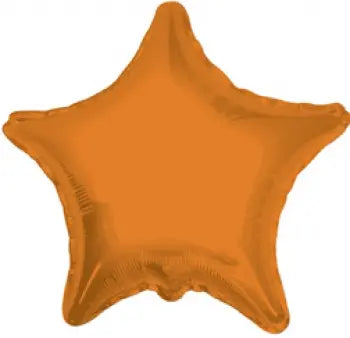 Orange Star Mylar Balloon Harnel