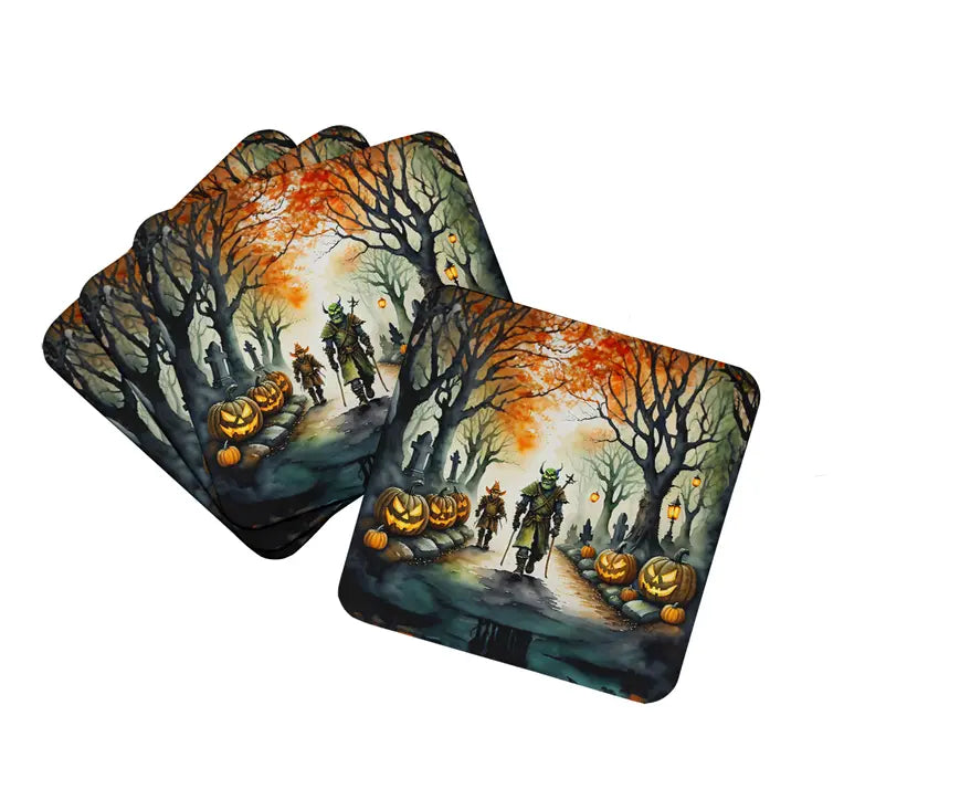 Orcs Spooky Halloween Decorative Soy Candle Caroline's Treasures