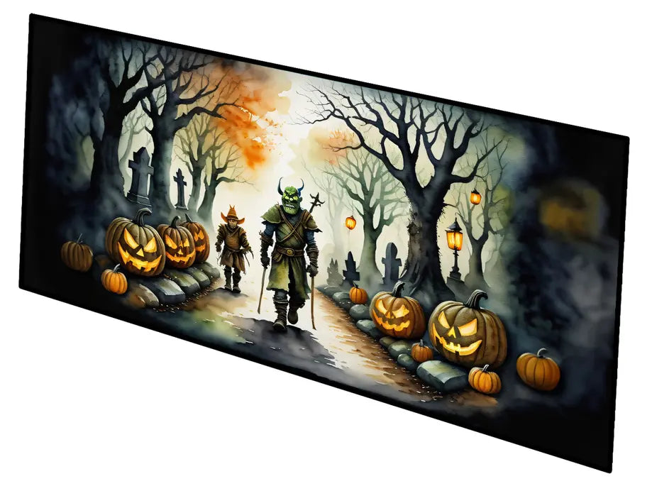 Orcs Spooky Halloween Decorative Soy Candle Caroline's Treasures