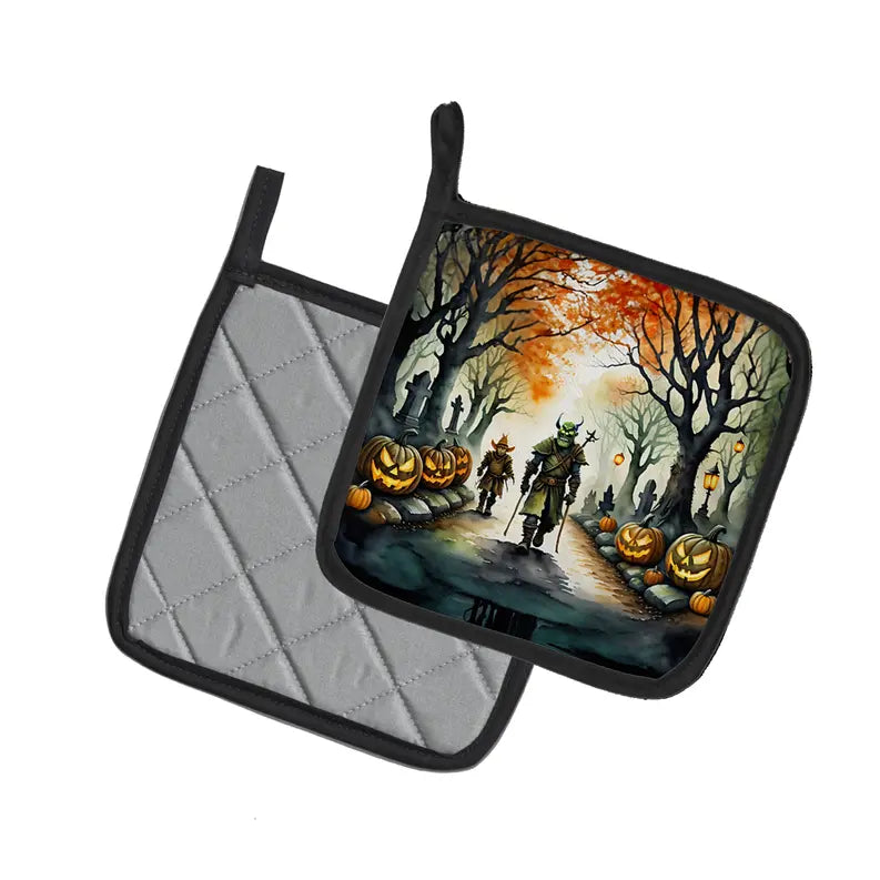 Orcs Spooky Halloween Decorative Soy Candle Caroline's Treasures