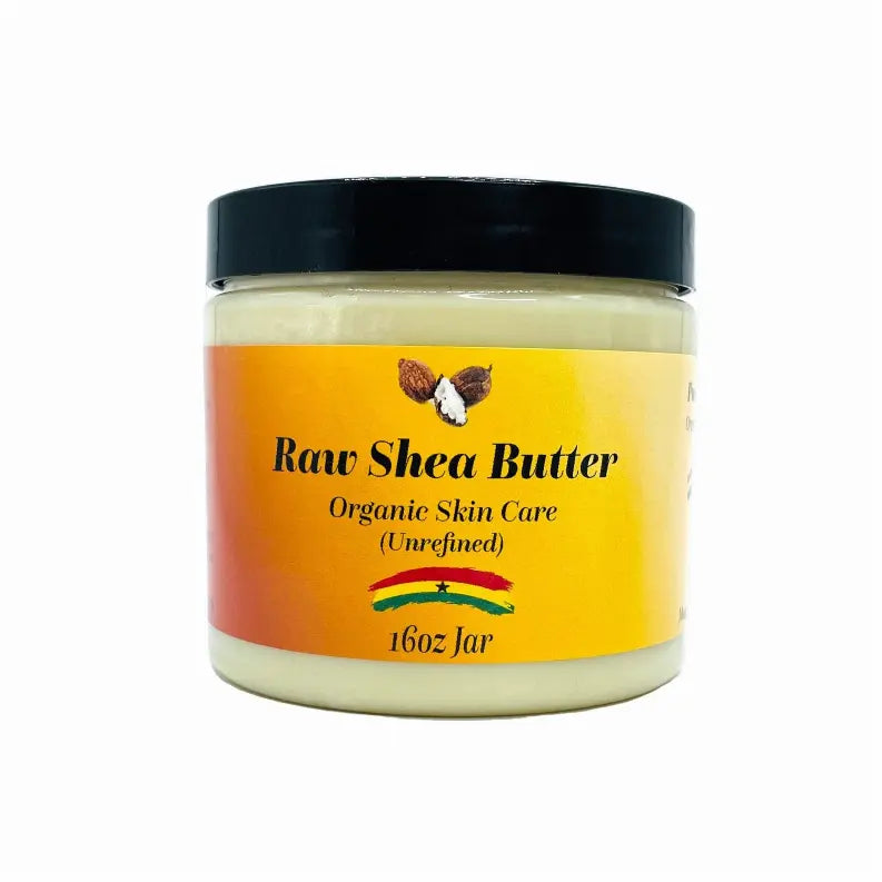 Organic and Raw African Shea Butter Black Lavish Essentials