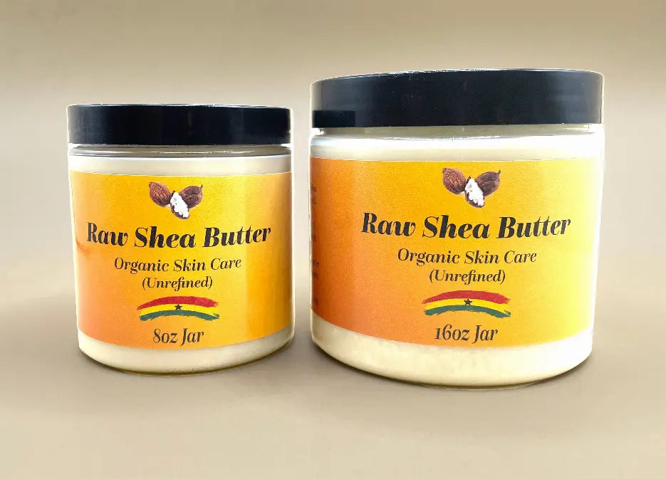 Organic and Raw African Shea Butter Black Lavish Essentials