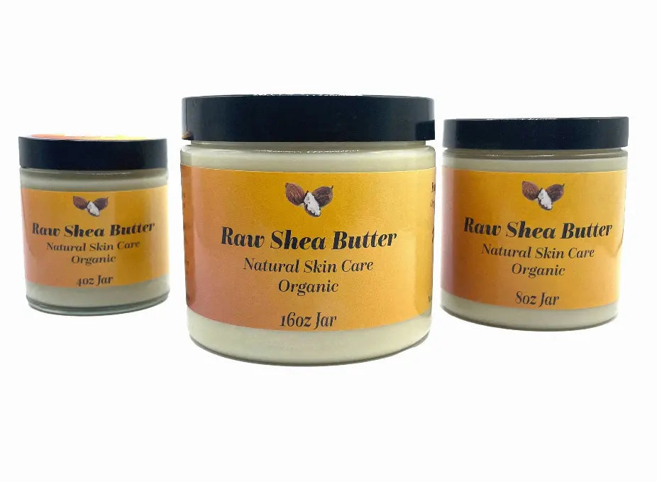 Organic and Raw African Shea Butter Black Lavish Essentials