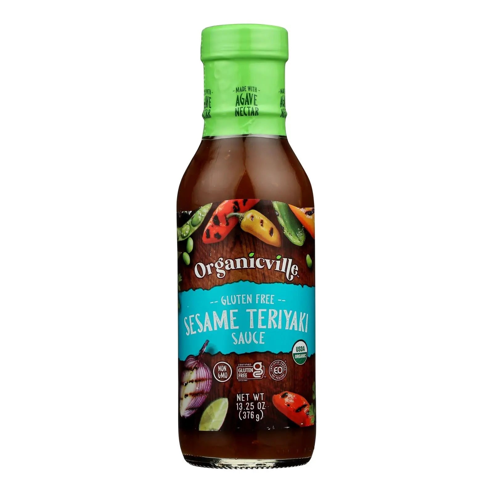 Organicville - Sauce Ses Teriyaki Gluten Free - Case Of 6-13.25 Oz Organicville