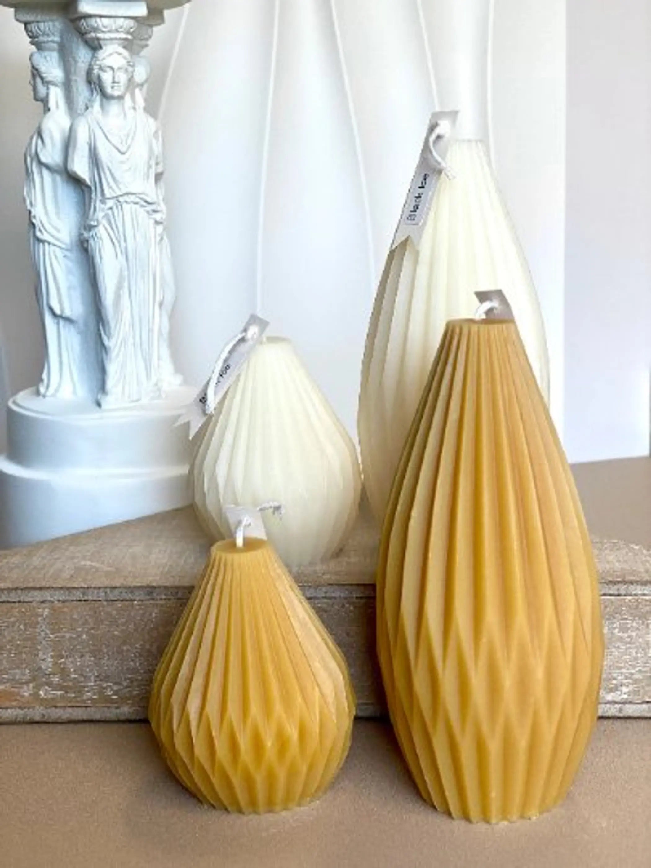 Origami Lantern Soy Wax Candle AmberLane