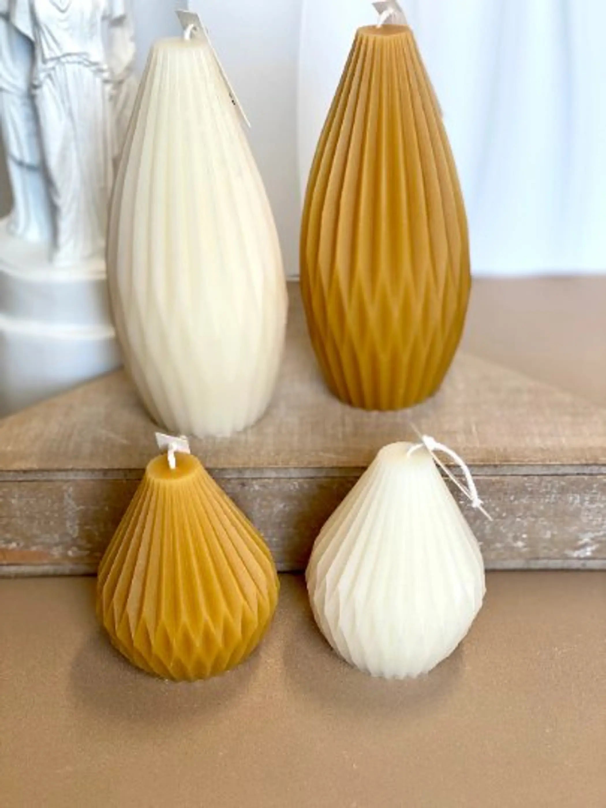 Origami Lantern Soy Wax Candle AmberLane
