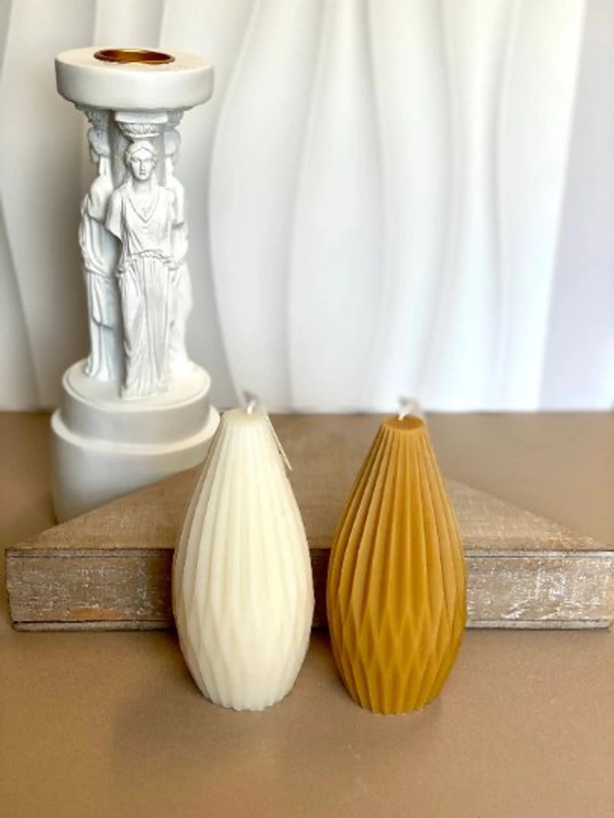 Origami Lantern Soy Wax Candle AmberLane
