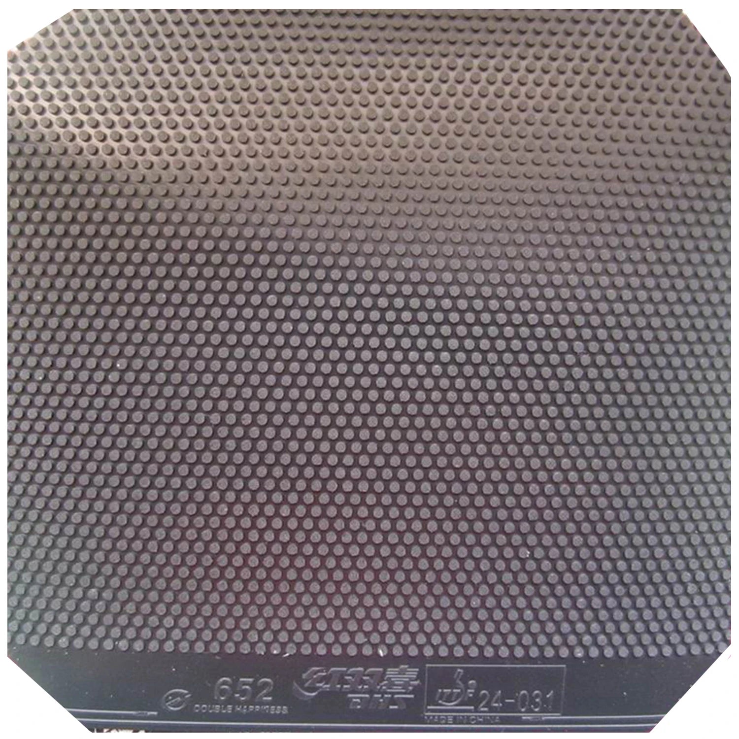 Original DHS 652 Table Tennis Rubber table tennis racket indoor sports pimples out speed and control racquet sports