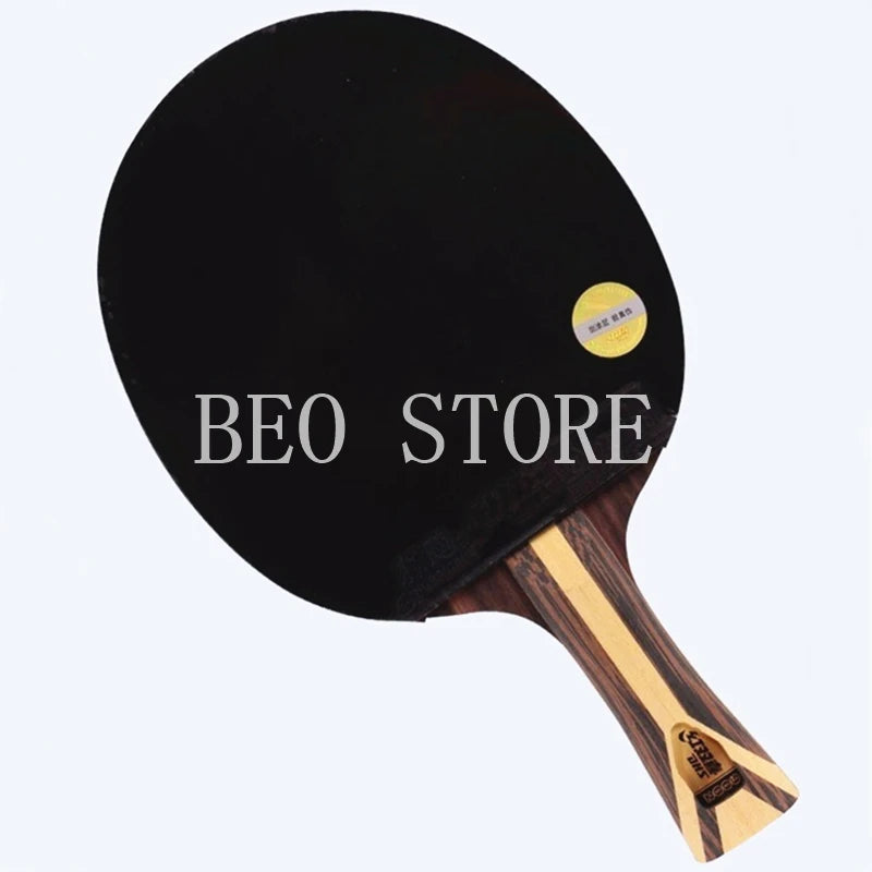 Original DHS 9 Star Table Tennis Racket Professional 5 Wood 2 ALC Offensive Ping Pong Racket with Hurricane Sticky Rubber