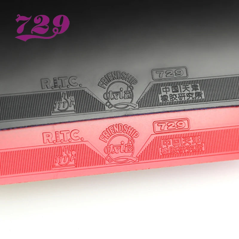 Original Friend Ship 729 Table Tennis Rubber with Ping Pong sponge pimples in Tenis De Mesa Accesorios