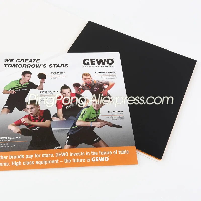 Original GEWO Nano FLEX FT48 Table Tennis Rubber (Made in Germany) NanoFlex FT 48 Ping Pong Sponge