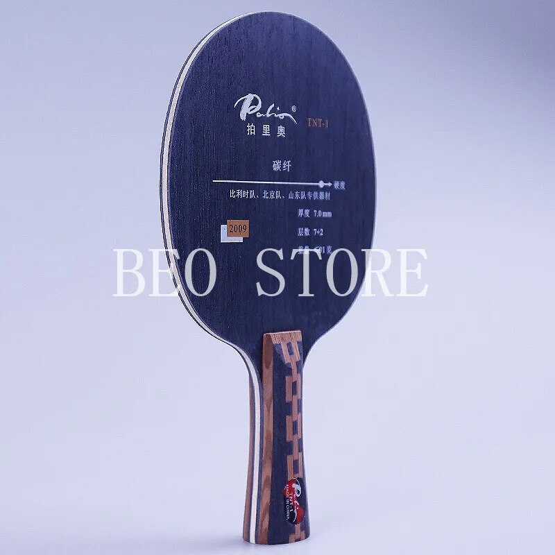 Original Palio TNT-1 Table Tennis Blade Racket (7+2 Carbon) TNT 1 TNT1 Ping Pong Bat Paddle