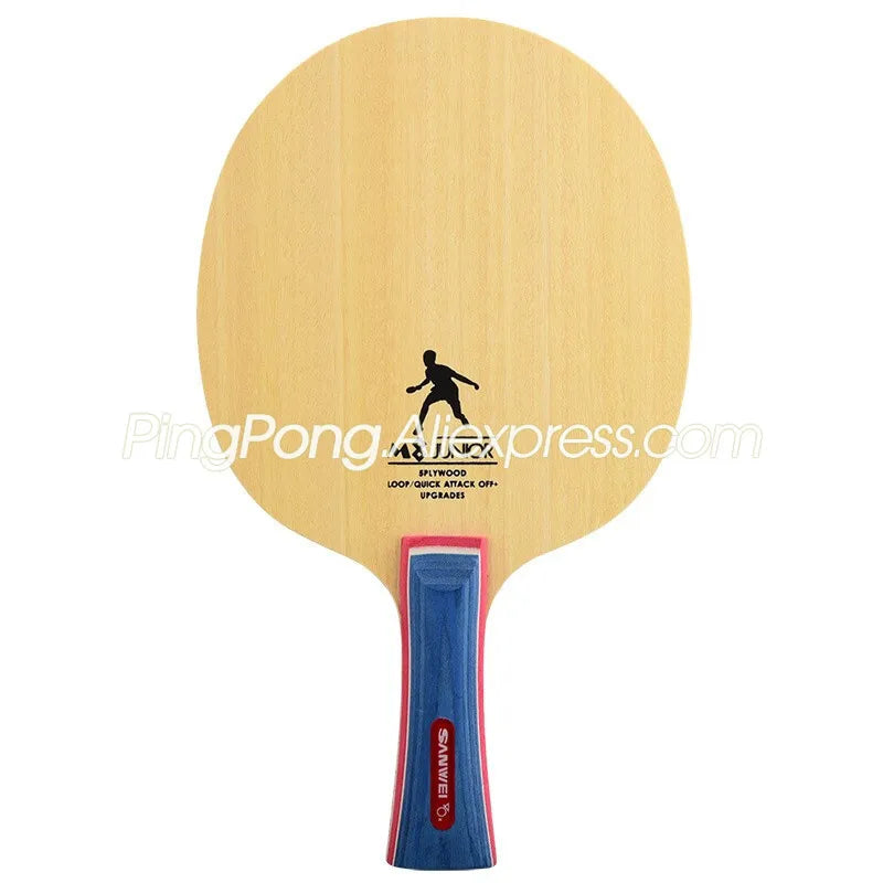 Original SANWEI M8 Table Tennis Blade Racket (5 Ply Wood Allround Conrol) Ping Pong Bat Paddle