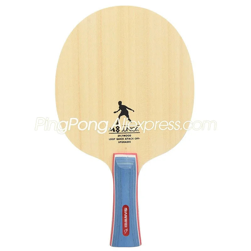 Original SANWEI M8 Table Tennis Blade Racket (5 Ply Wood Allround Conrol) Ping Pong Bat Paddle