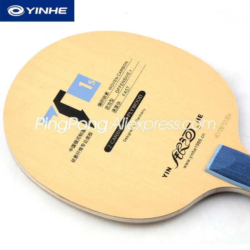 Original YINHE T-1S T1S Table Tennis Blade (Hinoki Carbon SCHLAGER Structure) T1 S Racket Galaxy Ping Pong Bat Paddle