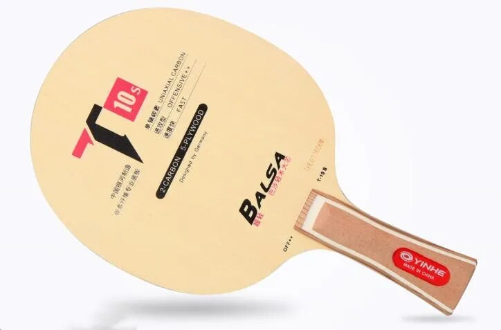 Original Yinhe Uranus T-10s T-11s (T 10 T 11 T10 T11 Cypress Carbon Fiber OFF Table Tennis Blade for PingPong Racket