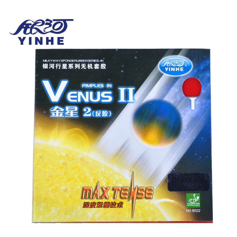 Original Yinhe Venus 2 Factory tunned Table Tennis Rubber 9022 for Table Tennis Rackets Blade Racquet Ping Pong Fast Attack Loop