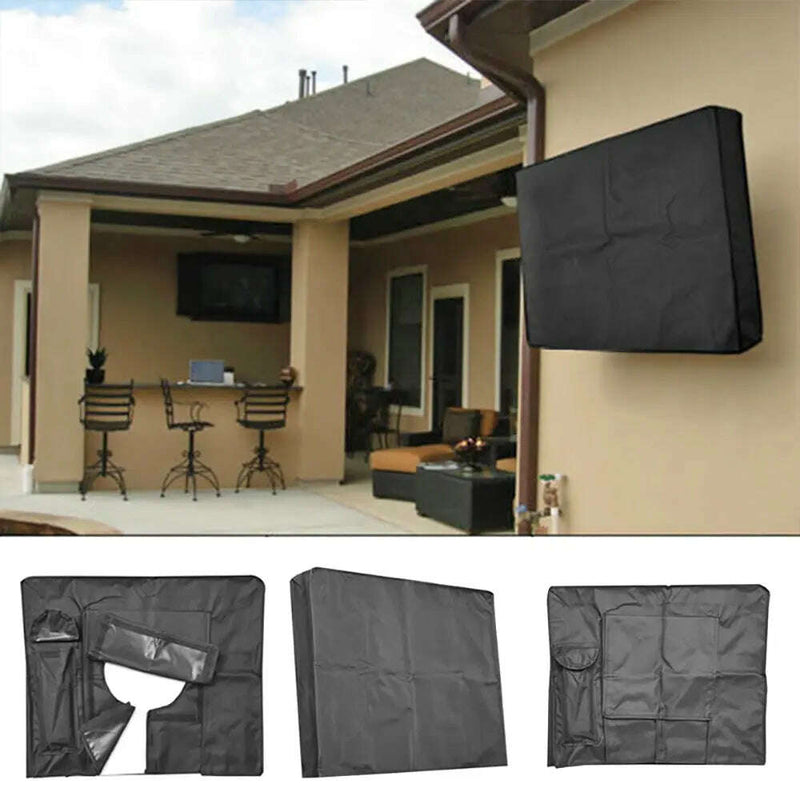 Outdoor-Black-LCD-LED-TV-Cover-Waterproof-Television-Dust-proof-Microfiber-Cloth-LED-Screen-Weatherproof-Universal-Protector-GreatEagleInc-334222480