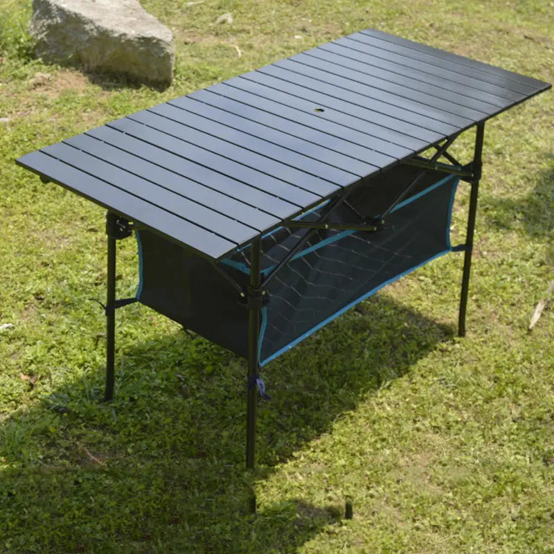 Outdoor Folding Table Chair Camping Aluminium Alloy Picnic Table Waterproof Durable Folding Table Desk
