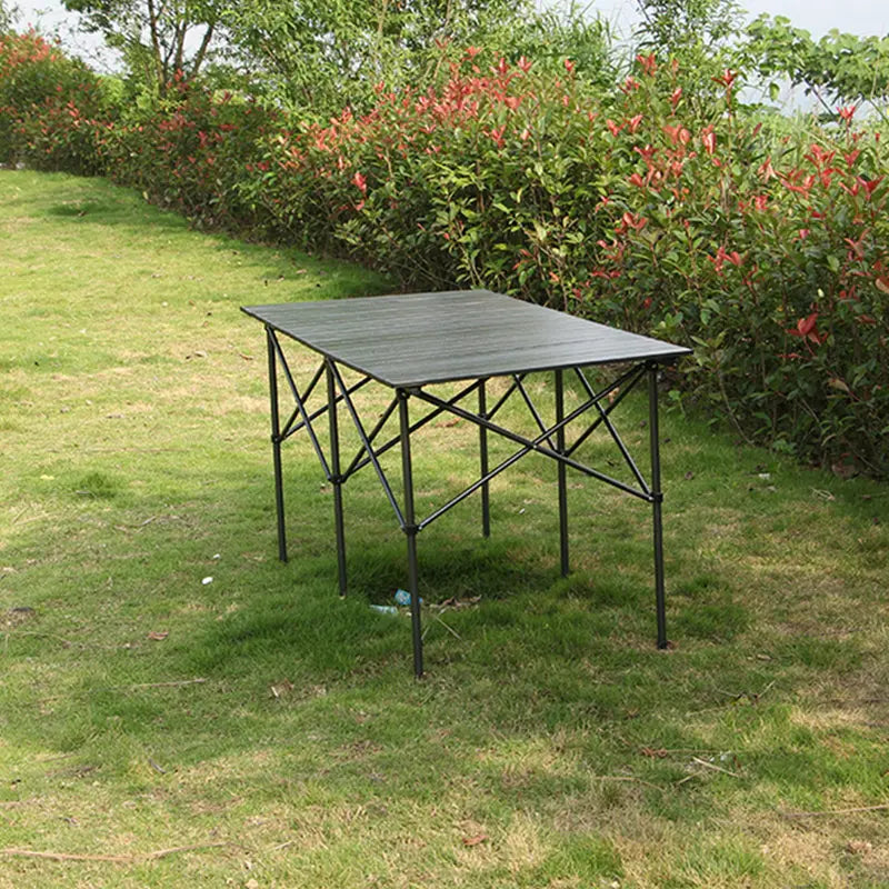 Outdoor Folding Table Chair Camping Aluminium Alloy Picnic Table Waterproof Durable Folding Table Desk