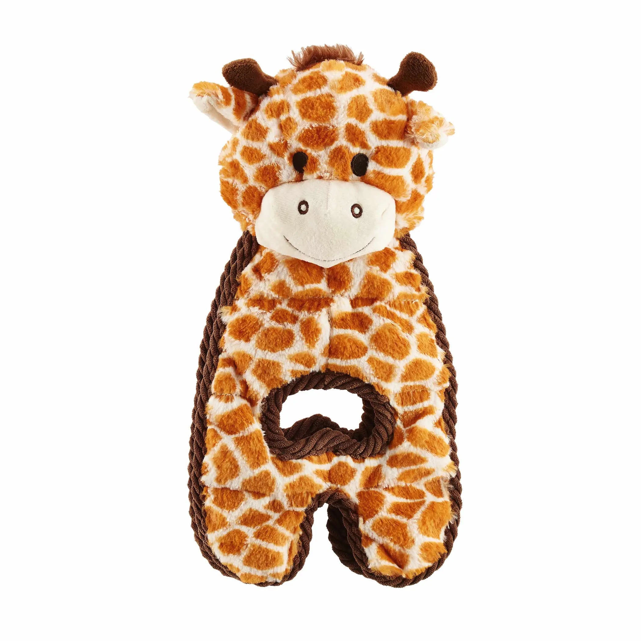 Outward Hound Cuddle Tugs Giraffe Plush Dog Toy Outward Hound
