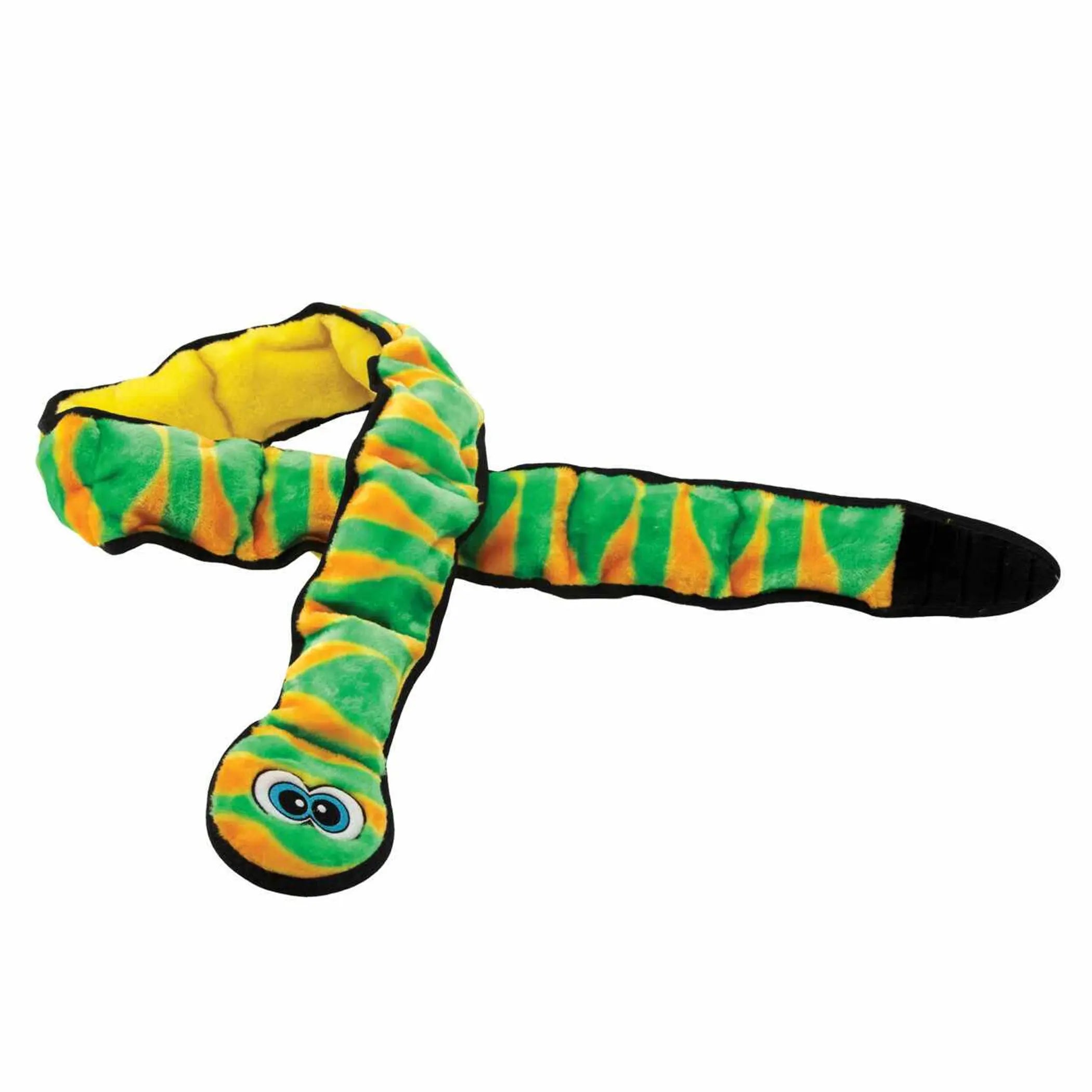 Outward Hound Invincibles Snake Durable Plush Dog Toy Outward Hound