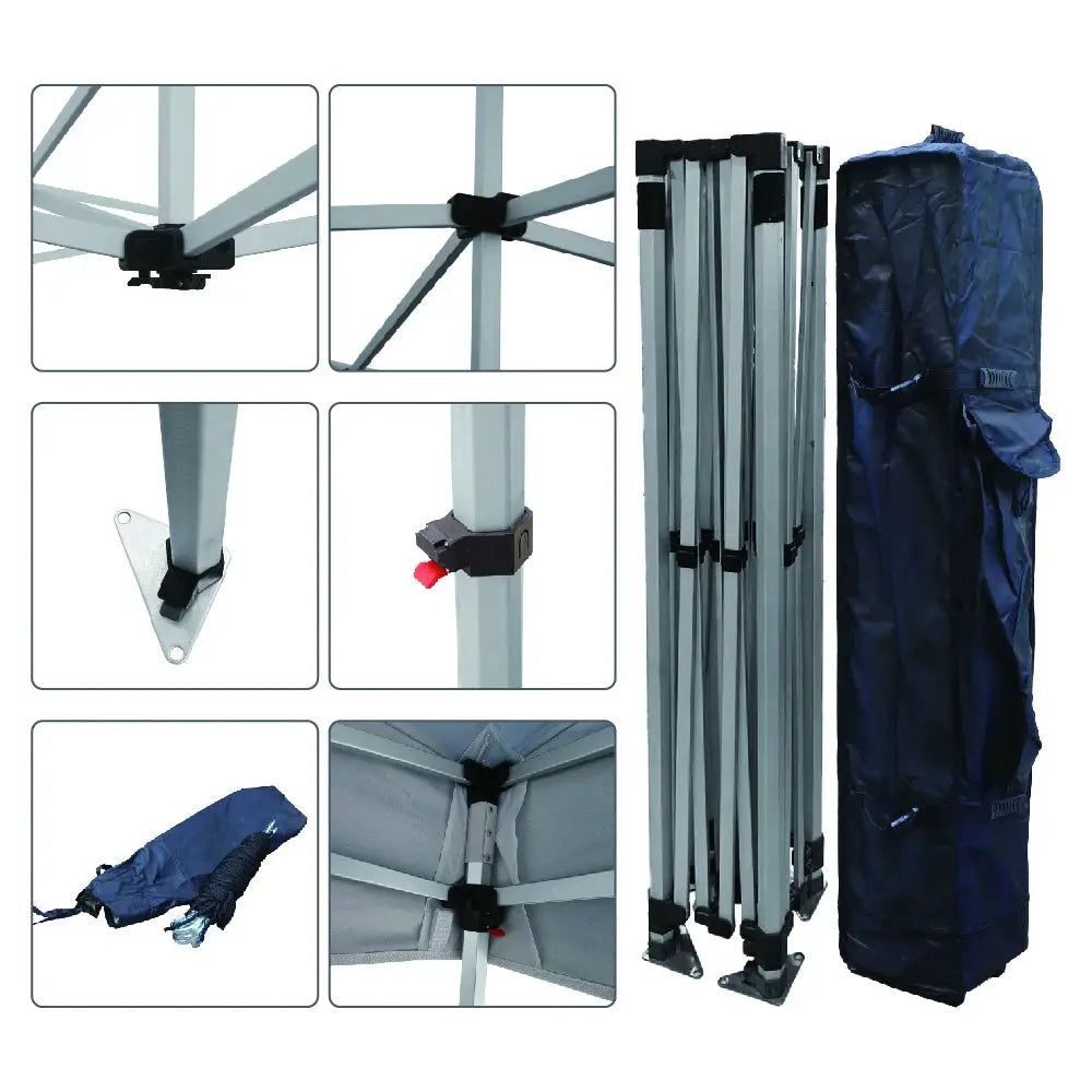 Oversea Warehouse 40mm Aluminum Alloy Tent Frame with Wheeled Bag in US GreatEagleInc