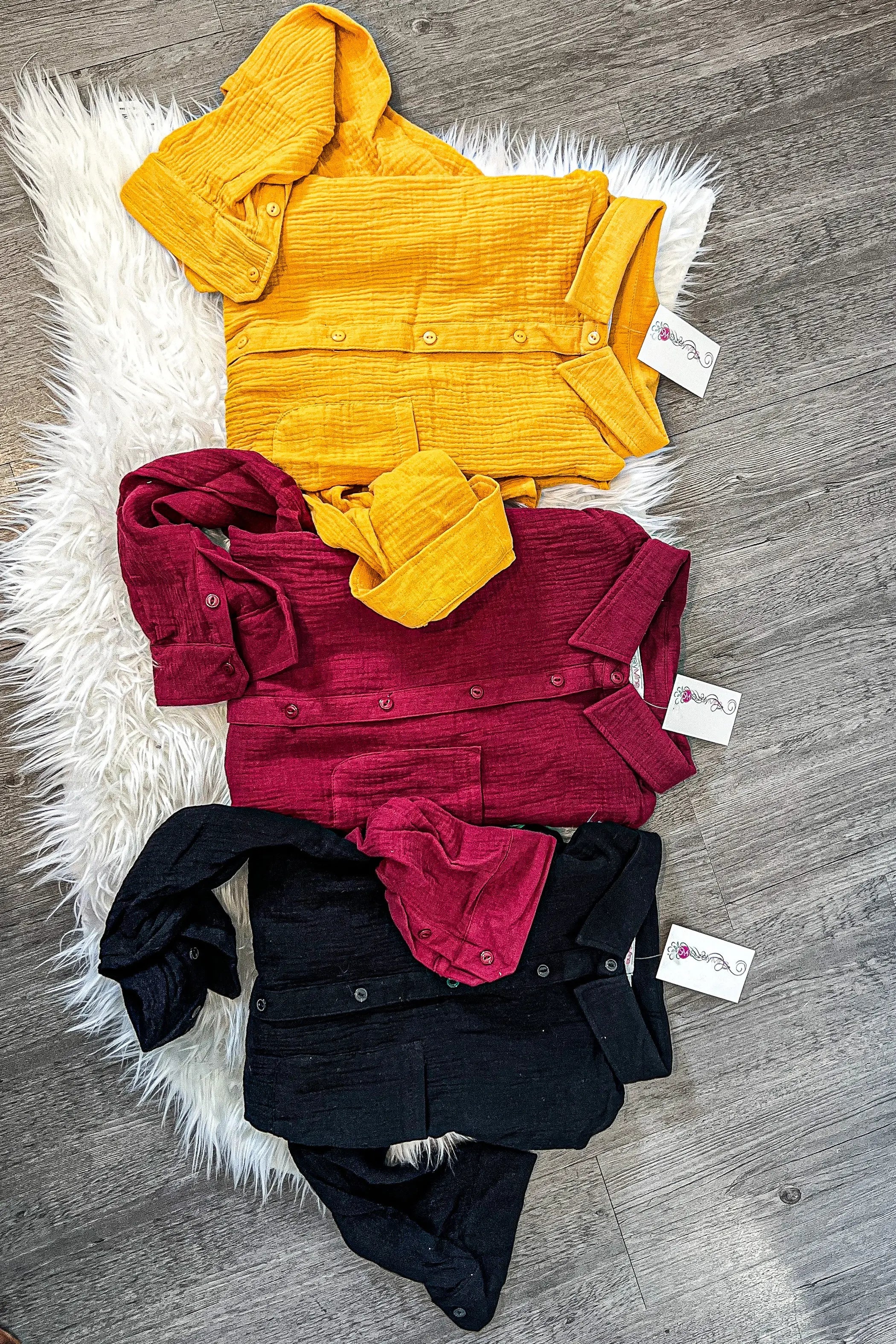 Oversized Button Up Long Sleeves Shirt SurelyMine