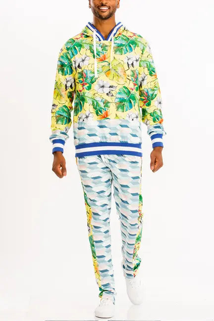PRINT SWEAT SET WEIV