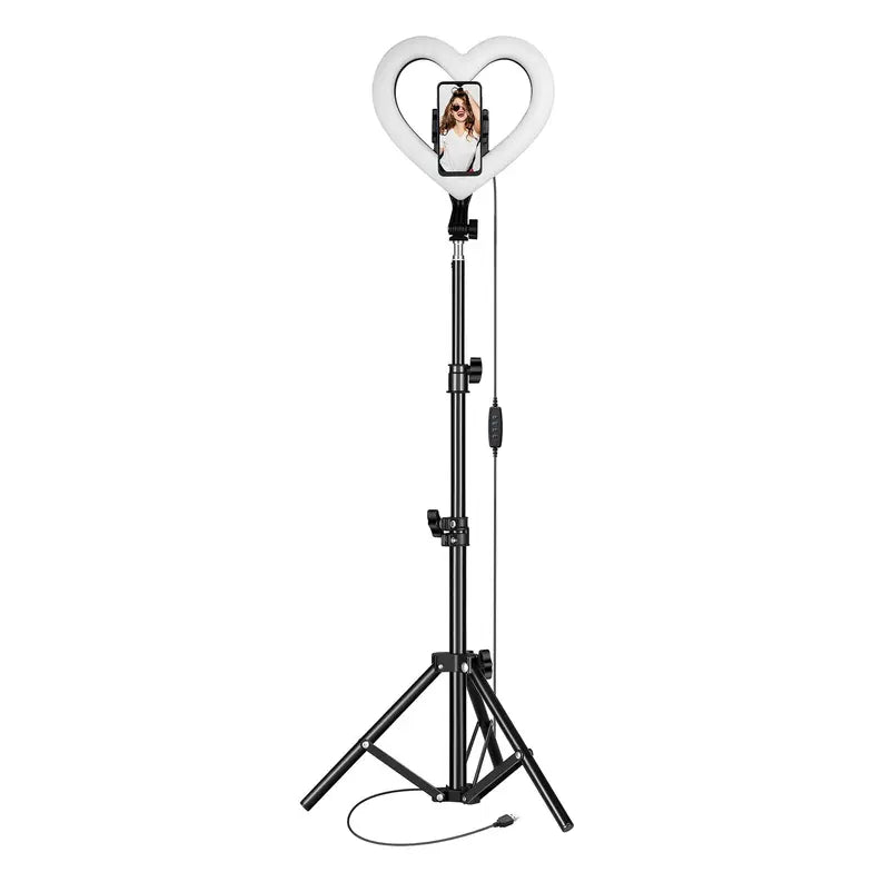 PRO Live Stream 10" Heart Ring Light with RGB (SC-2330RGB) Supersonic