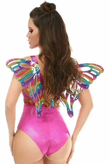 PVC Large Butterfly Wing Body Harness Daisy Corsets