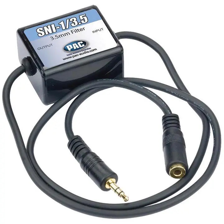 Pac Noise Filter For 3.5mm Aux. Between Audio Source & Radio PAC