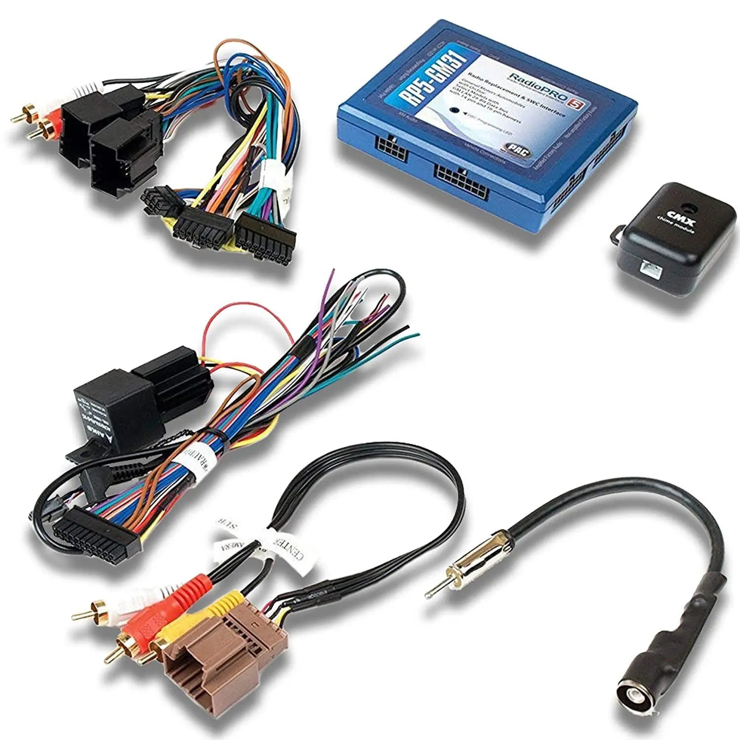 Pac Onstar Radio Replacement Interface/steering Wheel Control For Select ’06-’17 Gm Vehicles PAC
