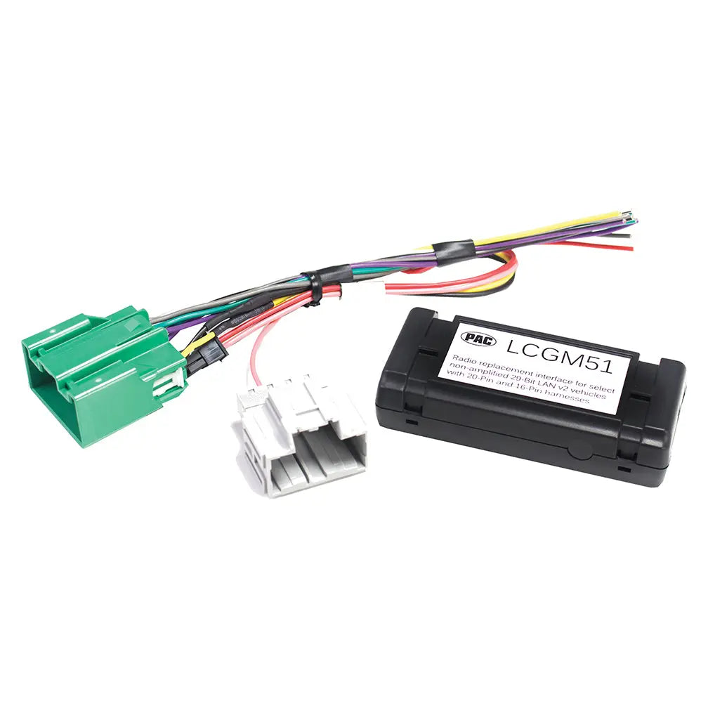 Pac Radio Replacement Interface For Non-amplified ’14-’19 Gm Lan V2 Vehicles PAC