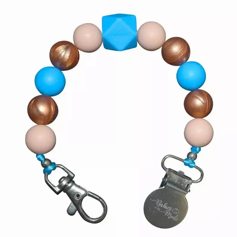 Pacifier Clip Babies a la Mode