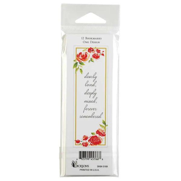 Packaged Bookmarks Dearly Loved Dicksons Inc